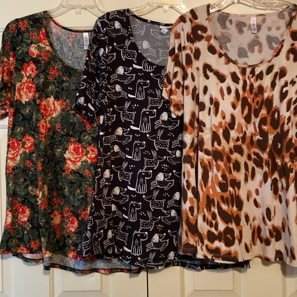 Lularoe Perfect T set of three size 2X.
